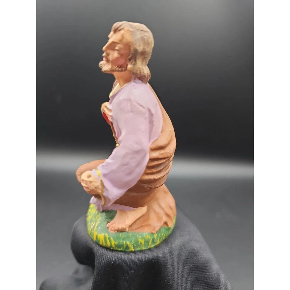 Vintage Italian nativity figures SET 4.  AA